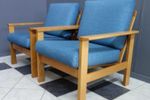 2 Blue Chairs 1960S