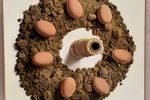 Olie Op Doek 'Eieren Met Touw' Door Frans Clement