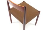 Set Van 5 Teak Deens Design Eetkamerstoelen
