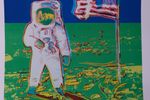 Andy Warhol 'Moonwalk'     |    White/Blue/Green Version