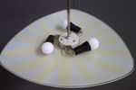 Yellow And White Ceiling Lamp 1960S