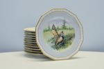 Set Borden Varia Gouden Rand | Kerst