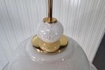 Vintage Doria Handgeblazen Glas Hanglamp