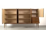 Duits Modernistisch Hoog Dressoir 67821