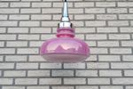 Vintage Hanglamp Roze / Paars