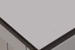 Gispen Roldeurkast, 72 X 80, Aluminium, Incl. 1 Legbord