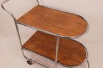 Vintage Serveerwagen, Retro Trolley, Mid-Century Drankkar