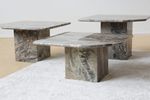 1970'S Italian Marble Side Tables