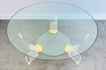 Design Coffeetable By Curvasa Muebles Lucite And Glass 1980’S