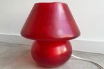 Vintage Fiberglas Mushroom Tafellamp | Kerst