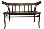 Vintage Thonet Bank In Beukenhout, Jaren 60 Design - Tnc3