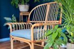 Rotan Fauteuil Binnen Of Buiten Met Kussens