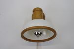 Geweldig Uitziende Wandlamp In Hout En Kunststof *** Steinhauder Apeldoorn *** Dutch Design