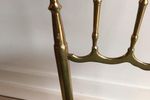 Italiaanse Messing Chiavari Stoel Vintage Regency