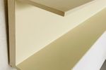 Vintage Wandplank Walter Wirz Voor Wilhem Renz ‘60 Wit