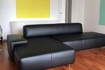 Lounge Sofa Moroso Lowland Zwart Leer