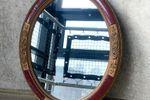 Ovale Spiegel Hout - 50X60Cm