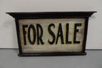 Vintage Reclamebord For Sale