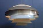 Metal Pendant Lamp Veb 1960S Danish Style