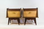 Nightstand Cabinets | Set Of 2 | Vintage 60'S