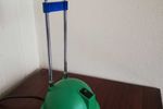 Colorful Desk Lamp Vintage Memphis Style.