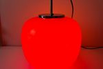 Midcentury Hanglamp Rood Glas – Hustadt Leuchten