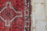 Tl10 Perzisch Tapijtje Rood Traditioneel Patroon 125/78