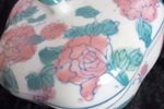 Vintage Chinees Porselein Pompoen Vorm Decoratie Potje Met Deksel