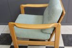 Knoll Arm Chair In Light Green 1960S