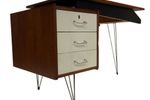 Vintage Pastoe Bureau Cees Braakman Jaren 60 Teak Fineer