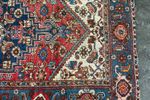 Perzisch Vloerkleed Blauw Rood Handgeknoopt 125X195Cm - Tapijt