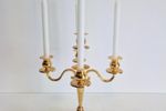 Vintage Klassieke Kandelaar Goud 5 Armen Victorian Regency