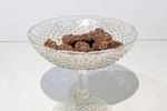 Bonbonschaaltje Schaal Op Hoge Voet Kristal Glas
