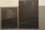 Abstract Schilderij, Acryl Op Doek, 110 Cm X 85 Cm
