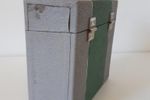 Vintage 7 Inch Platenkoffer Koffer Vintage Jaren 50