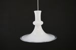 Opal Glass Pendant Lamp Designed By Michael Bang For Holmegaard, Model Etude - Denmark 1980