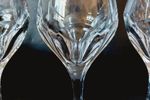 Vintage kristallen absint, Sambuca, Raki, Pastis, Ouzo glazen | Set van 4 | Korte steel 6 oz bekers met bubbelreservoir voor het drinken van groene fee | Handgeblazen kleine wijn bistroglaswerk