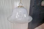 Vintage Doria Handgeblazen Glas Hanglamp