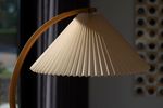 Mads Caprani Floorlamp With Cast Iron Base And Original Shade 70'S - Tnc3