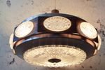 Grote Vintage Space-Age Ufo Hanglamp Diameter 42