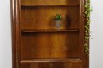 Antiek Jaren 20 Art Deco Notenfineer Vitrinekast