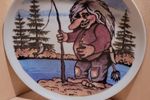 Noors Decoratief Bordje Met Design Van Unni Waldrik