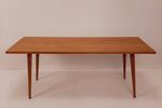 Vintage Houten Salontafel, Deens Design, Retro Midcentury