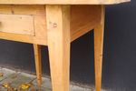 Vintage Oud Brocante Grenen Tafel Side Table Bureau