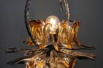 Murano Glazen Hanglamp, Carlo Nason Voor Mazzega