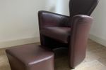 Leolux Amphora Fauteuil + Hocker