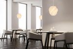 Koch #2 Anticlockwise Pendant Light White - Limited Edition (1/330) Swiss Design