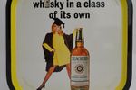 Vintage Metalen Dienblad Teachers Whisky