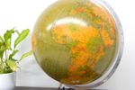 Retro Vintage Wereldbol Globe Lamp Tafellamp Voor 1986