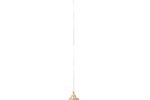 Opaline Hanglamp Paars Bloemen Vintage